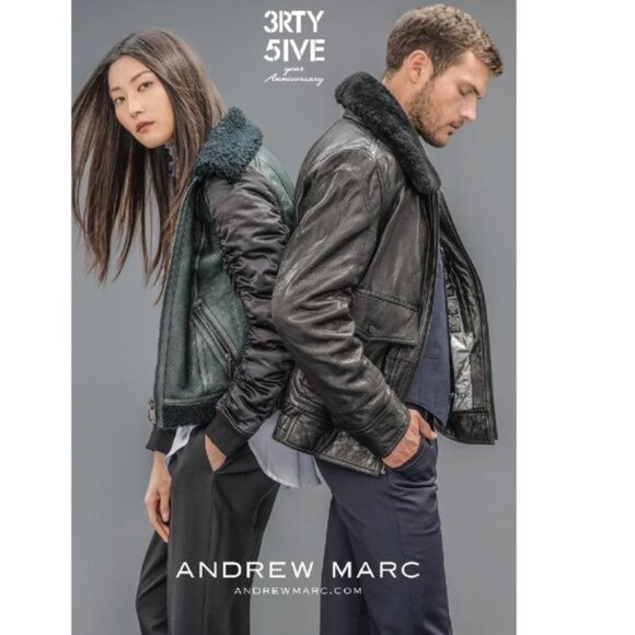 Andrew Marc New York 3614 Leather Jacket - Picture 2 of 12